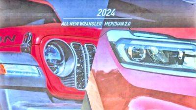 Jeep Meridian Facelift Teased For The First Time Alongside Wrangler Facelift