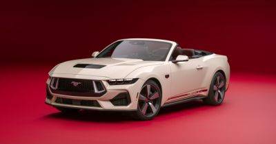 Limited Edition Ford Mustang is an awesome 60th birthday present