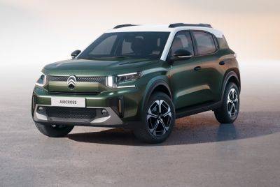 New Citroen C3 Aircross: squidgy crossover facelifted