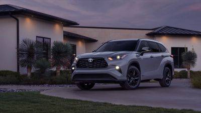 Report: US-made 3-row electric SUV is Toyota Highlander EV