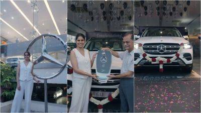 Actor Sai Tamhankar buys new Mercedes-Benz GLE luxury SUV worth ₹1 crore