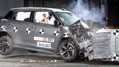 2024 Suzuki Swift Gets 4 Star Safety Rating In Japan NCAP - rushlane.com - Japan - India