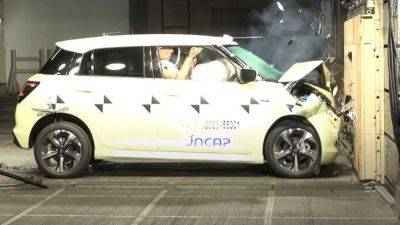 2024 Suzuki Swift secures 4 stars in Japan NCAP crash test