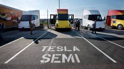 Tesla Semi in short supply for PepsiCo; other customers use competing EV trucks - autoblog.com - state Indiana - state Nevada - Canada - New York