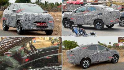 Tata Curvv High Ground Clearance, Interiors Revealed – New Spy Shots