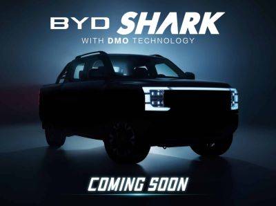 BYD Shark pickup truck to launch this week - carnewschina.com - China - Britain - Mexico - Australia - city Beijing - South Africa