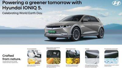 Hyundai Ioniq 5 Celebrates Earth Day With Green Credentials