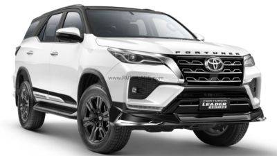 Toyota Fortuner Leader Edition Launched – New Design, Customization