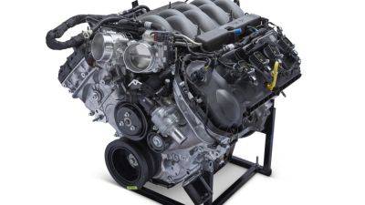 The new Ford Mustang's V8 is available as a crate engine