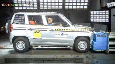 Bolero Neo Gets 1 Star Safety Rating By Global NCAP – Mahindra Responds - rushlane.com