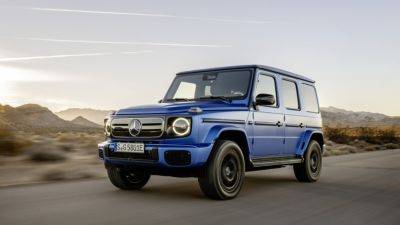 2025 Mercedes-Benz G 580 with EQ Technology First Look: The all-electric G is here - autoblog.com