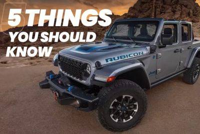 5 Things You Need To Know About The 2024 Jeep Wrangler Facelift Ahead Of Its Launch Tomorrow - zigwheels.com - India