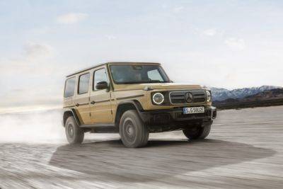 579 HP Quad-Motor Mercedes G580 EQ Can Outcrawl And Outwade The ICE G
