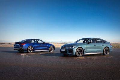 2025 BMW i4 And 4 Series Gran Coupe Get Fancy Laserlights But Lose Physical Buttons
