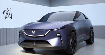 Mazda Arata electric SUV concept revealed, previews look of 2025 CX-5 successor