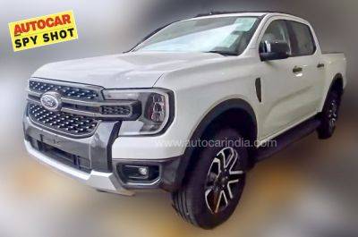 Ford Ranger India sightings spark launch speculations - autocarindia.com - India - city Chennai