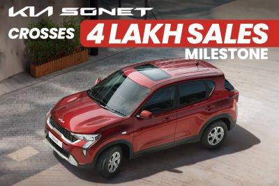 Over 4 Lakh Kia Sonets Have Found Homes In India Within Just 4 Years - zigwheels.com - India