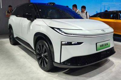 Toyota BZ3X e-SUV revealed at Beijing motor show - autocarindia.com - Japan - China - India - Britain - city Beijing