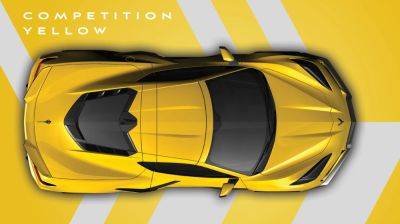 The C8 Corvette Finally Comes in Competition Yellow for 2025 - thedrive.com - Usa - Italy - Germany - county Orange