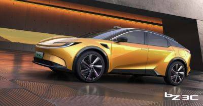 2025 Toyota bZ3X and bZ3C EVs revealed for China, Australia unlikely