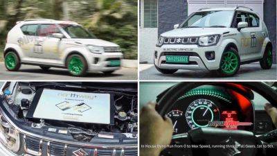 Maruti Ignis Electric 200 Kmph Top Speed – Fastest Indian Modified EV - rushlane.com - India - city Pune