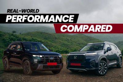 Hyundai Creta vs Honda Elevate: Real-world Performance Compared - zigwheels.com