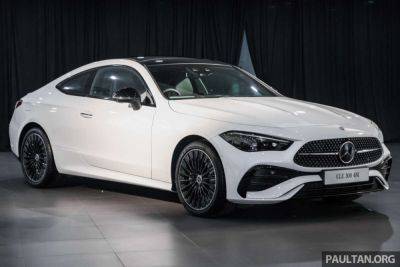 2024 Mercedes-Benz CLE300 4Matic Coupe previewed in Malaysia – 2.0T mild hybrid, 259 PS; fr RM526k est - paultan.org - Malaysia