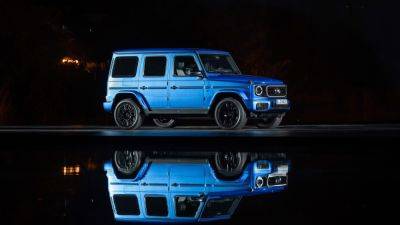 Stronger than wind: designing the electric G-wagen