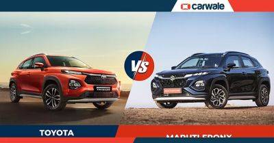 Maruti Fronx - Toyota Urban Cruiser Taisor vs Maruti Fronx: What’s different? - carwale.com