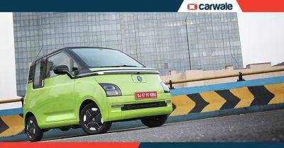 MG Comet EV dearer by Rs. 10,000 in April - carwale.com - India - city Bangalore - city Mumbai