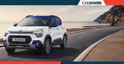 Citroen C3 and C3 Aircross get massive price cut; special Blu Edition launched - carwale.com - India