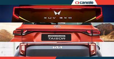 Top 5 highlights of the Mahindra 3XO, Toyota Taisor, and Kia Sonet - carwale.com - India