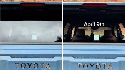 Toyota's upcoming 4Runner SUV will get a roll-down rear window, debut soon