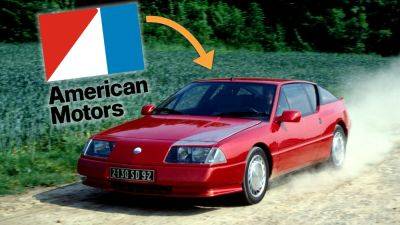 AMC’s Swan Song Was Almost a Rebadged Renault Alpine GTA Turbo - thedrive.com - Usa
