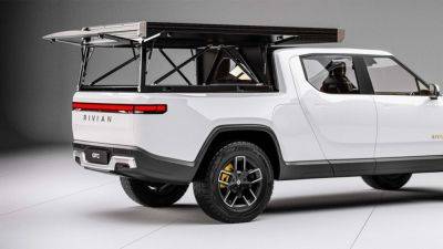 Level Up Your Rivian R1T With This Rooftop Camper And Topper - carscoops.com