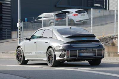 The 641 HP Hyundai Ioniq 6 N Could Be Hiding Under This Early Prototype - carscoops.com - Germany