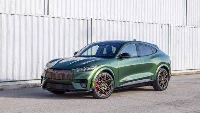 2024 Ford Mustang Mach-E: Quicker charging, range to 320 miles, lower price - greencarreports.com - state California - state Indiana - county Ford