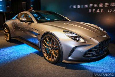 2024 Aston Martin Vantage launched in Malaysia – 665 PS/800 Nm 4.0L biturbo V8; fr RM2.37m before options - paultan.org - Britain - Malaysia