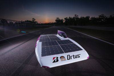 A bright idea: uni students build solar-powered car and they’ve just driven it 1863 miles across Australia