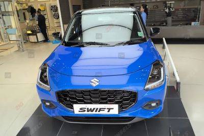 You Can Check Out The 2024 Maruti Suzuki Swift At Your Nearest Dealership - zigwheels.com - India - state Indiana - county Swift