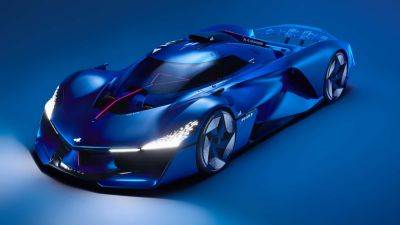This Alpine Sports Car Has a Hydrogen Combustion Turbo Engine