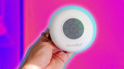 This shower speaker's sound quality is a total wash