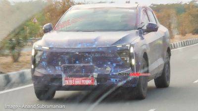 Mahindra XUV700 Coupe EV LED DRL Spied – Production Spec Fascia