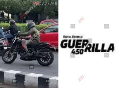 Royal Enfield - Royal Enfield Guerrilla 450 Likely To Be Launched Mid-July 2024 - zigwheels.com