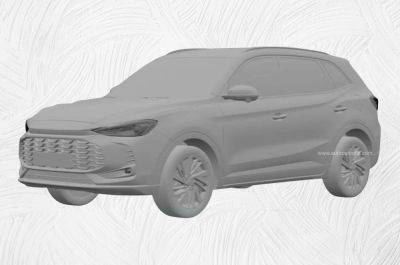 Next-gen MG Astor revealed in patent images - autocarindia.com - India