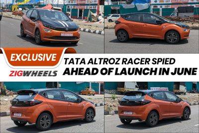 EXCLUSIVE: Tata Altroz Racer Spied UNDISGUISED Ahead Of Launch In June - zigwheels.com