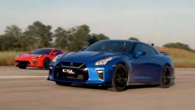 Nissan GT-R Makes the C8 Corvette Look Like an Economy Car in Runway Drag Race