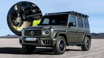 AMG's New Trick Suspension Turns the G63 Into a Legit Rally Car - motor1.com