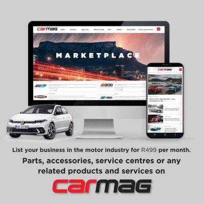 Advertise your business on CARMAG! - carmag.co.za