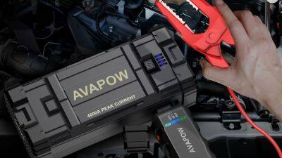 This Avapow car jump starter is 50% off at Walmart right now